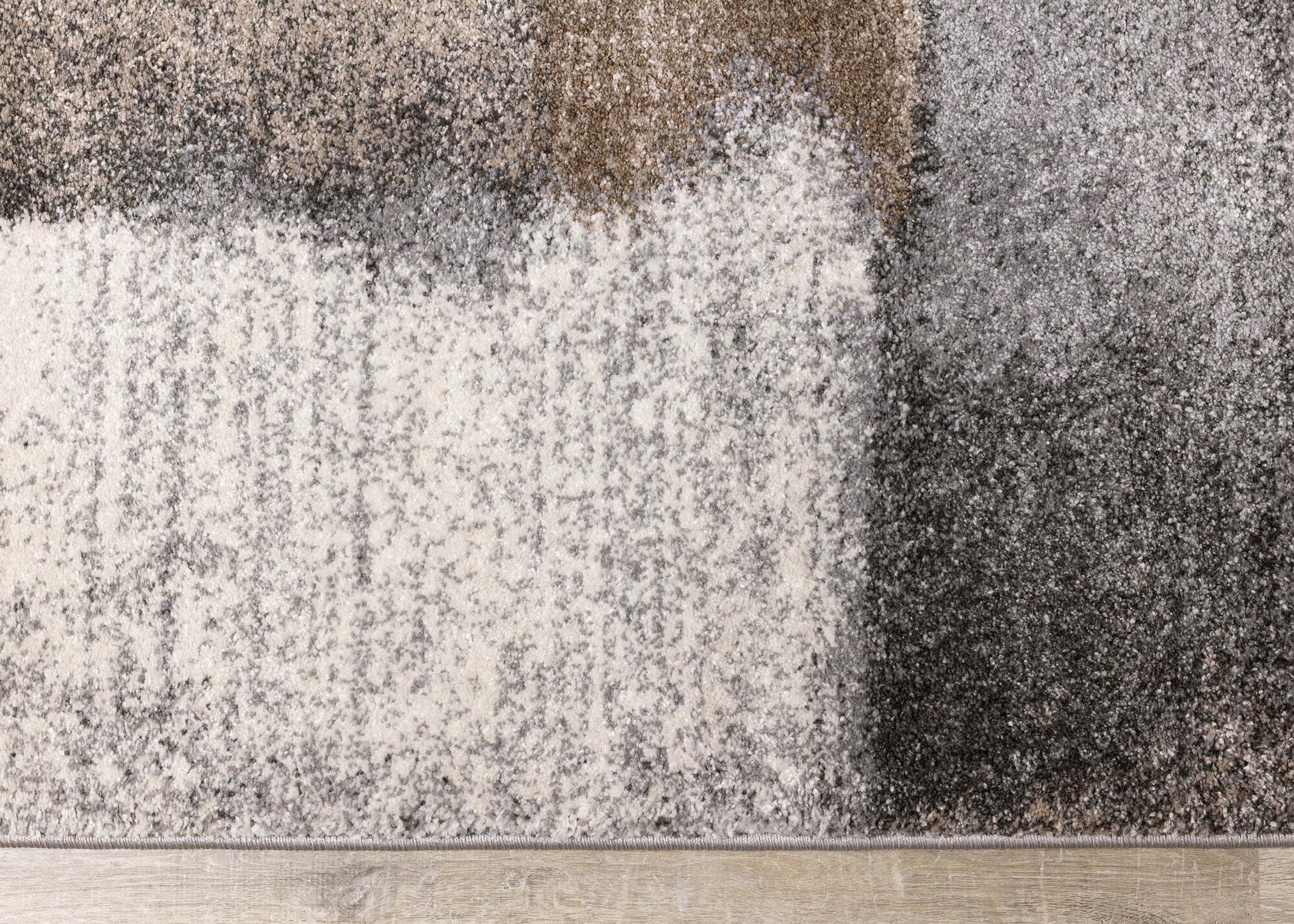 Contemporary Geometric Blue Area Rug-8