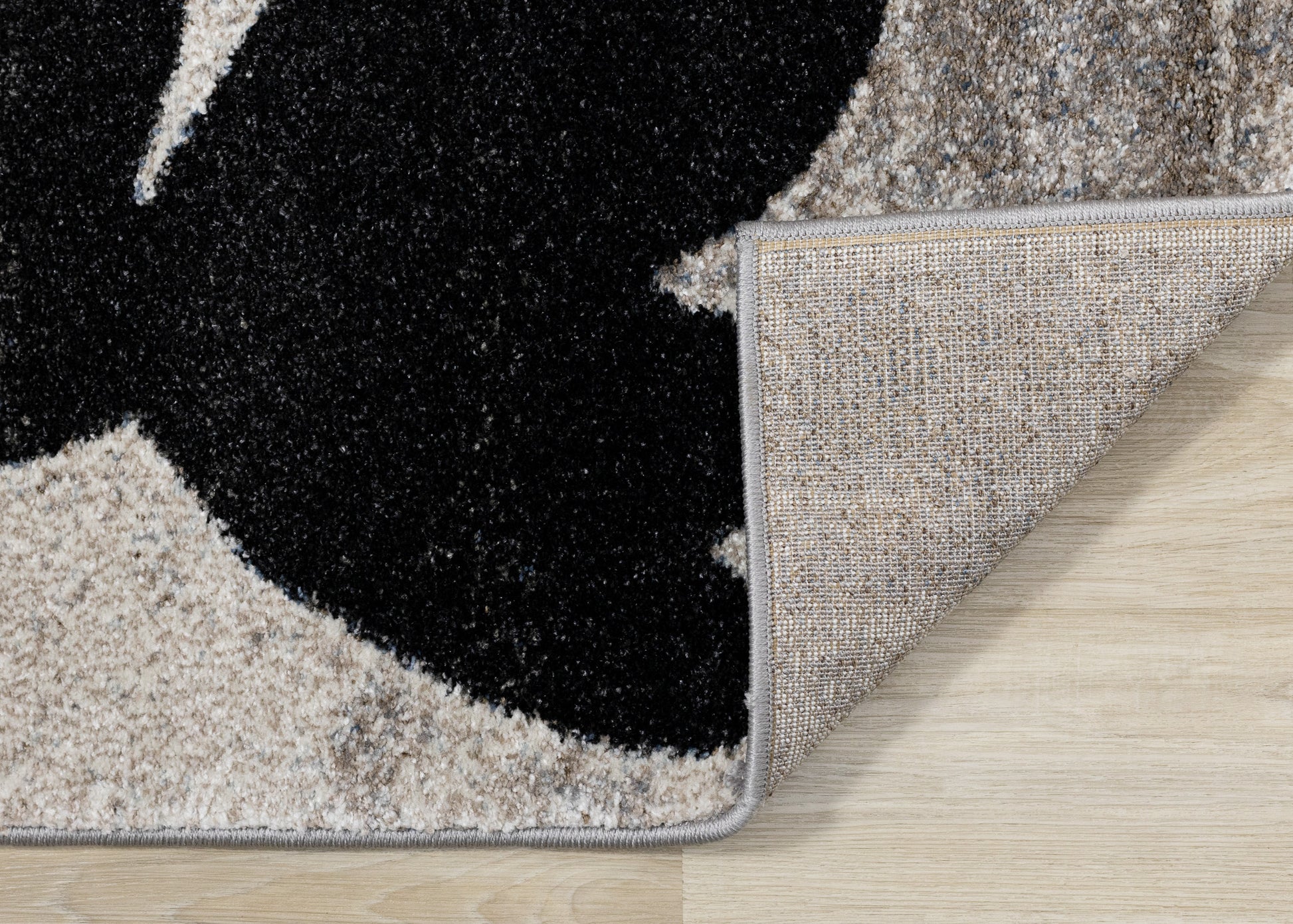 Contemporary Botanical Blue Area Rug-5