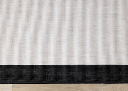 Contemporary Border Black Area Rug-8