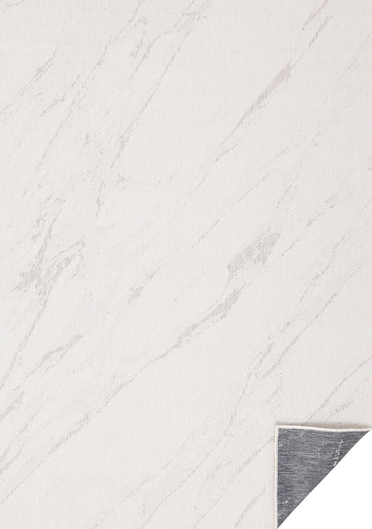 Contemporary Organic Cream Area Rug