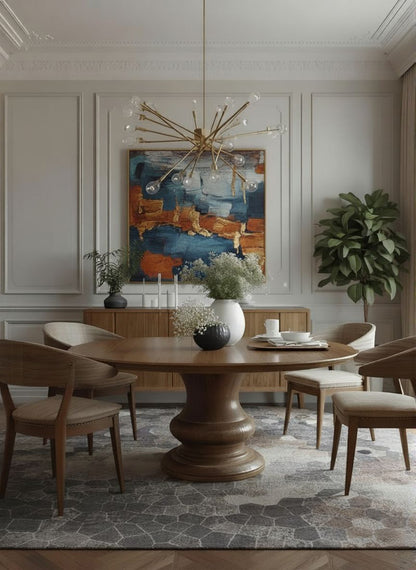 Zahra Mosaic Stone Grey Indoor Rug