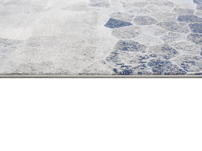 Zahra Mosaic Stone Blue Indoor Rug-24