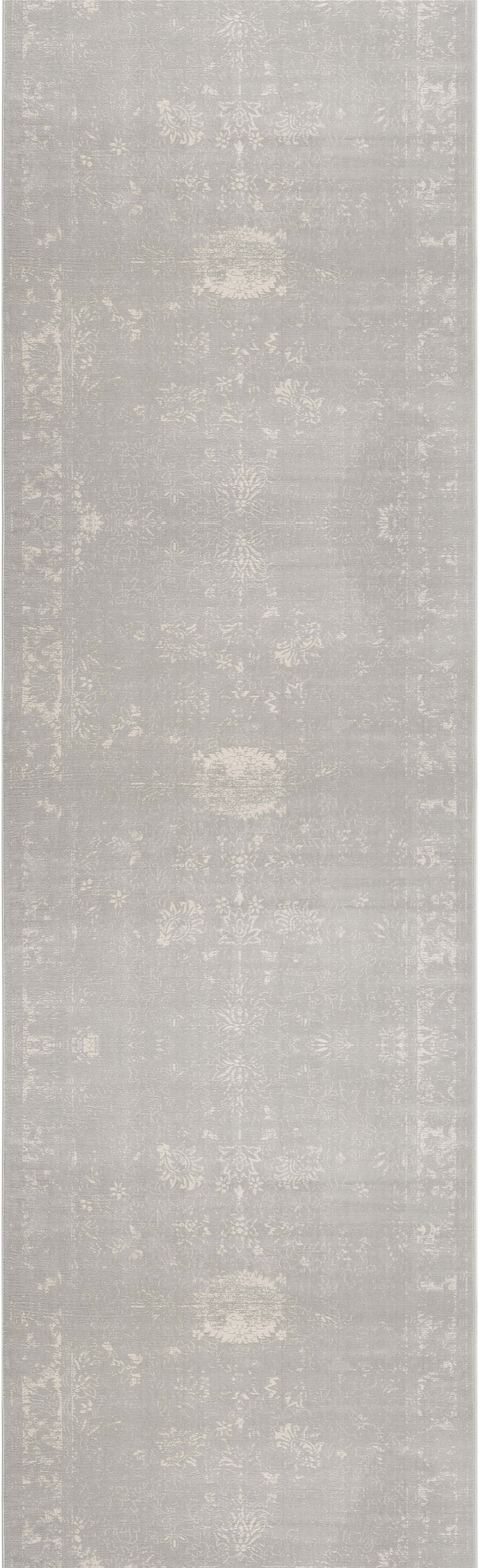 Safir Abstract Contemporary Grey and Beige Indoor Rug-18
