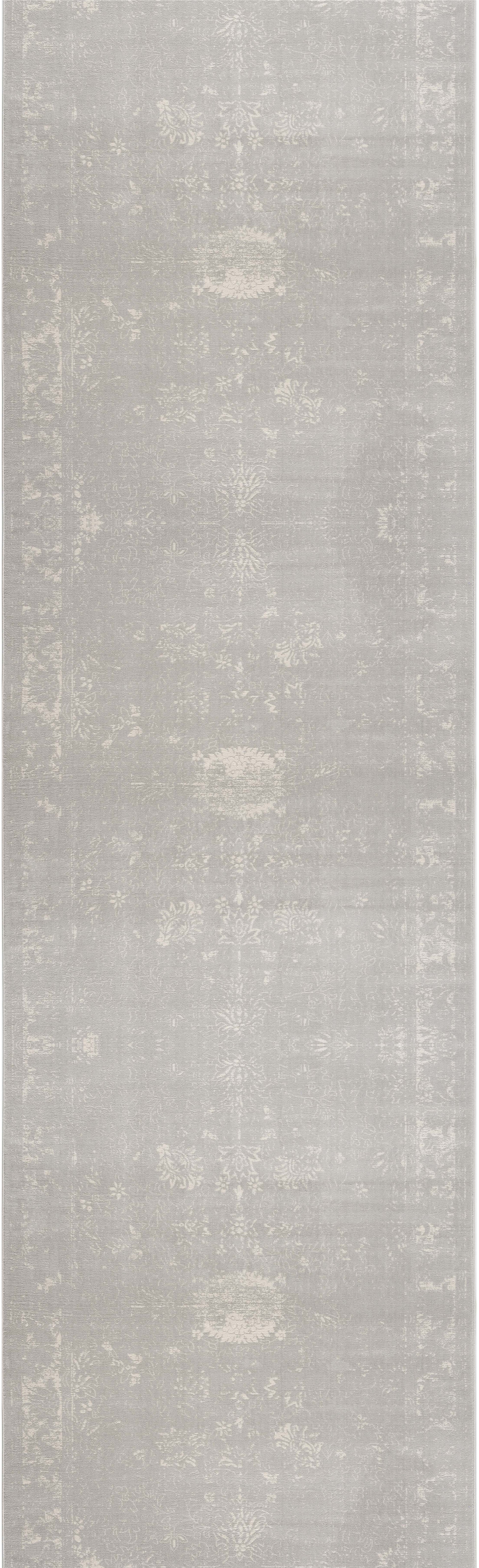 Safir Abstract Contemporary Grey and Beige Indoor Rug-18