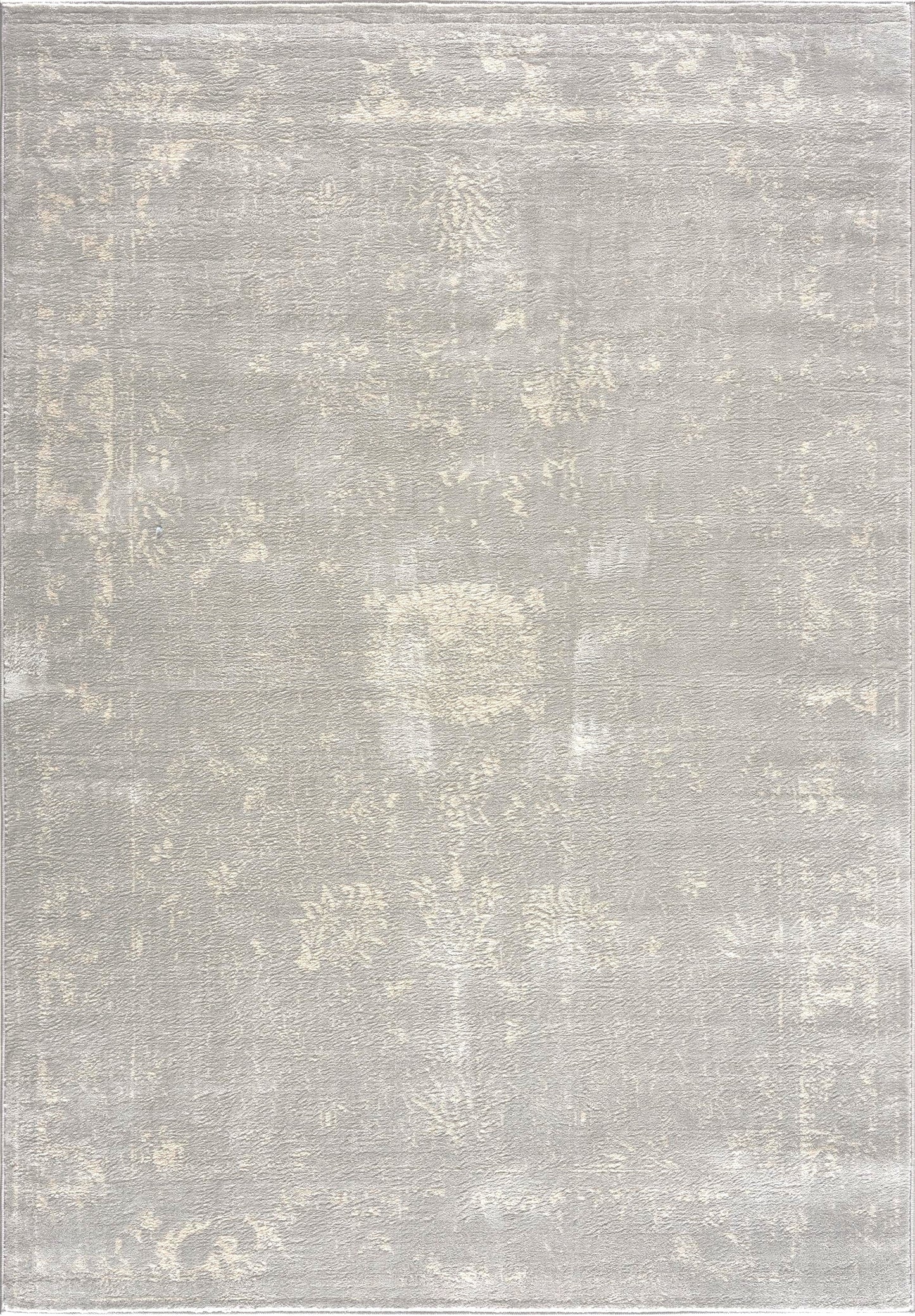 Safir Abstract Contemporary Grey and Beige Indoor Rug-3