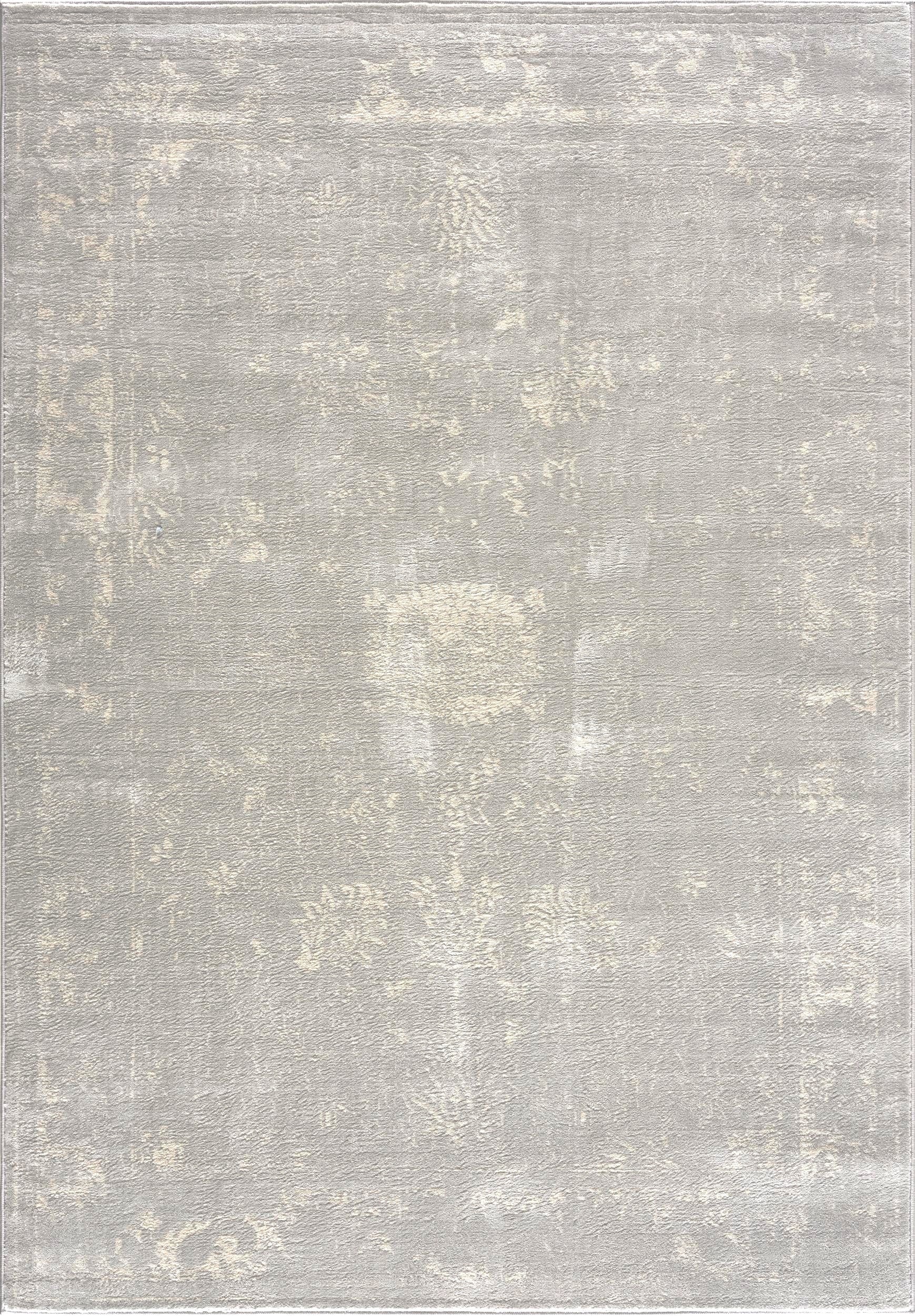 Safir Abstract Contemporary Grey and Beige Indoor Rug-3