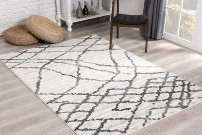 Nova Moroccan Marble Grey Rug