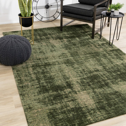 Modern Organic Green Area Rug-2