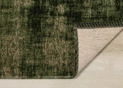 Modern Organic Green Area Rug-6