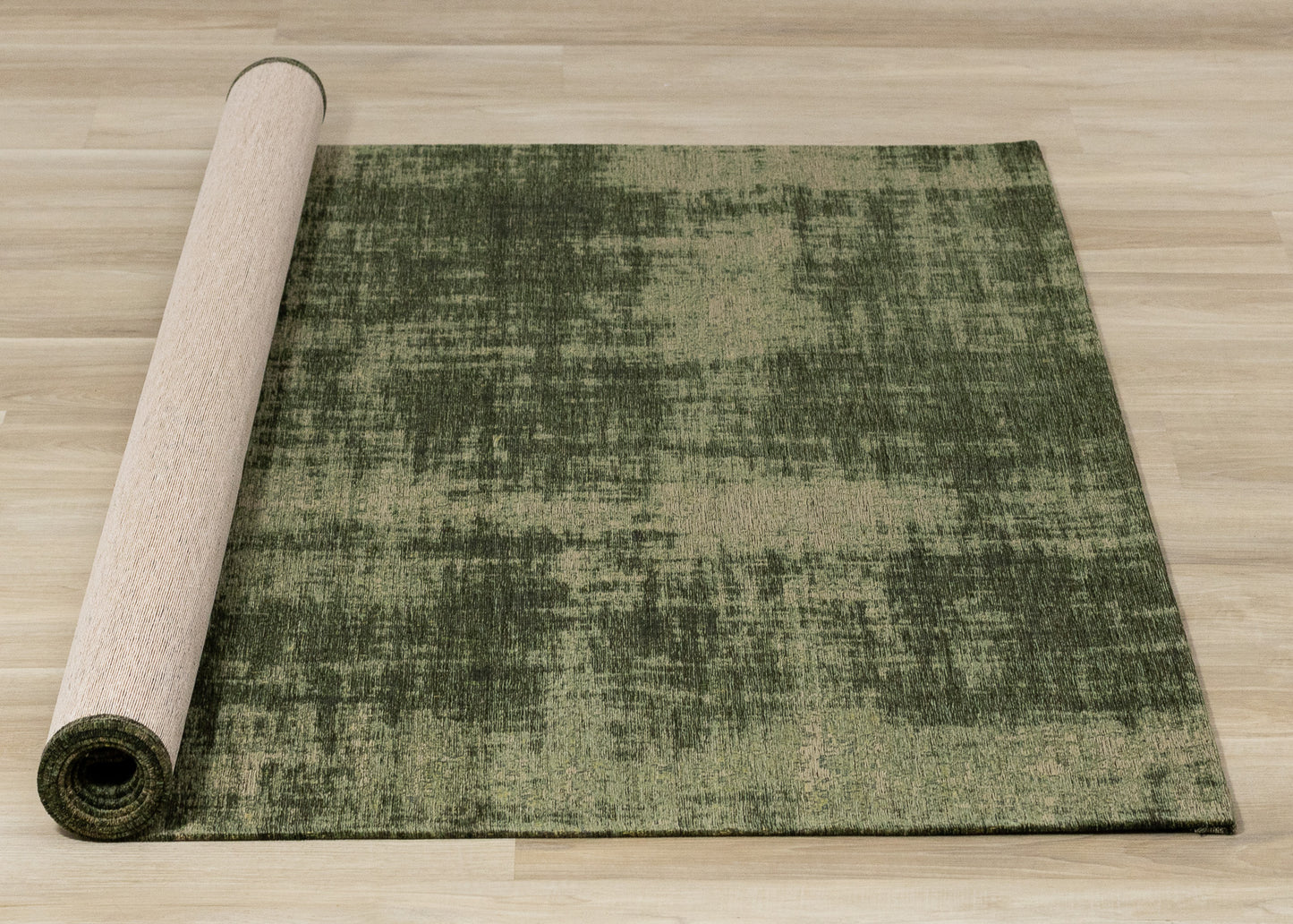 Modern Organic Green Area Rug-7