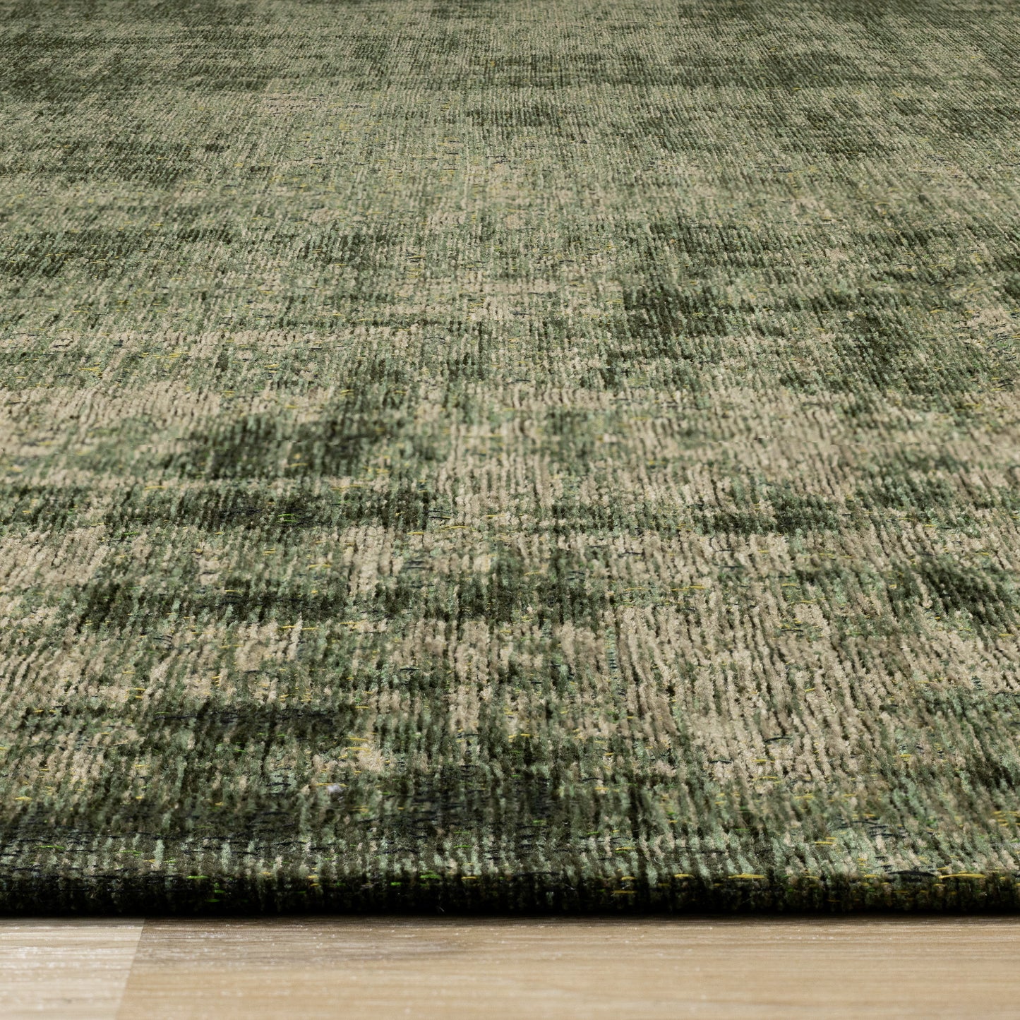 Modern Organic Green Area Rug-9
