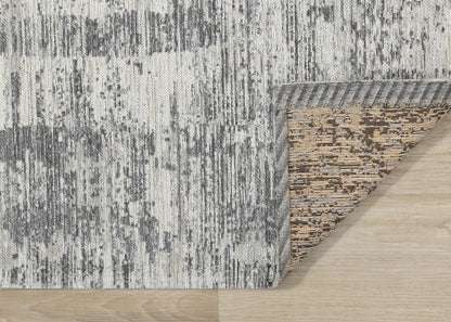 Modern Border Grey Area Rug