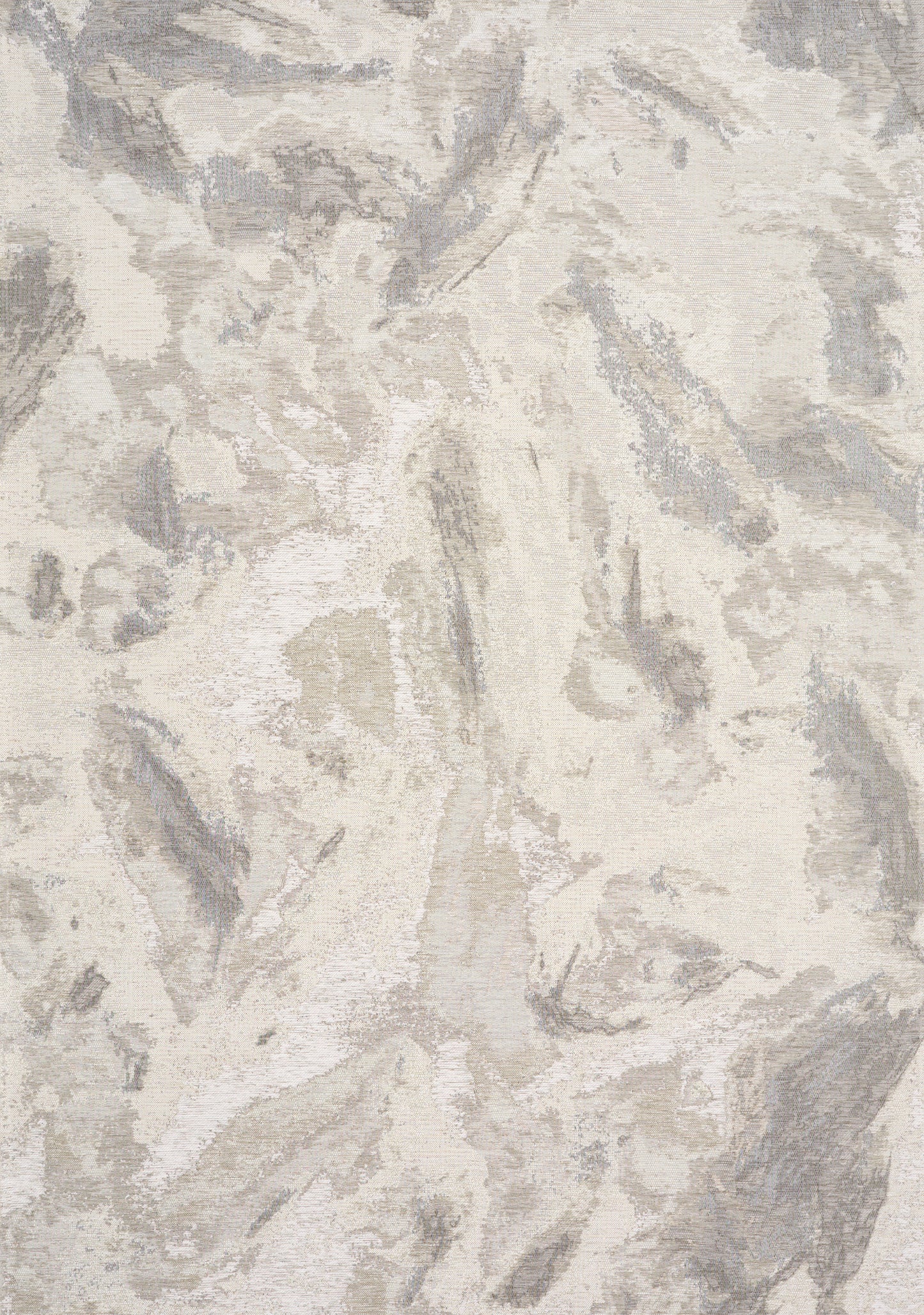 Modern Organic Cream Area Rug-1