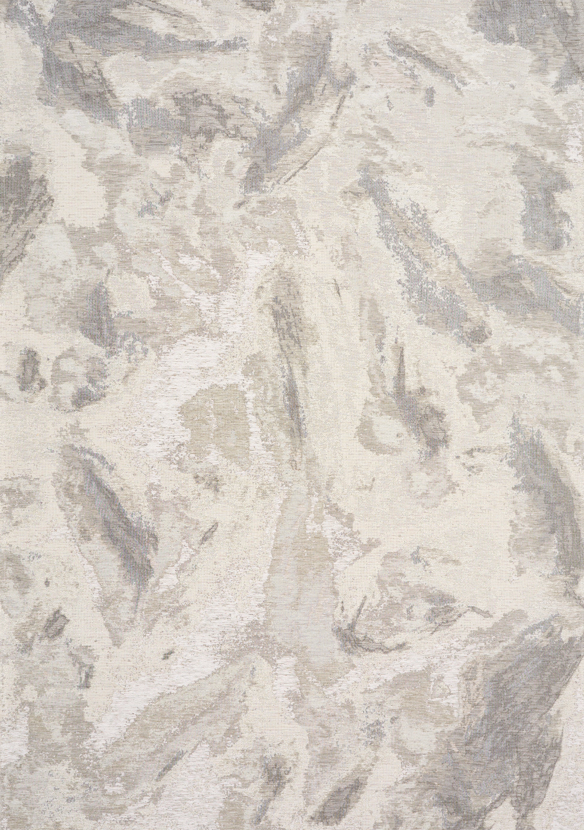 Modern Organic Cream Area Rug-1
