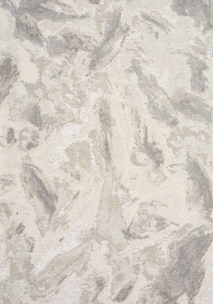 Modern Organic Cream Area Rug-1