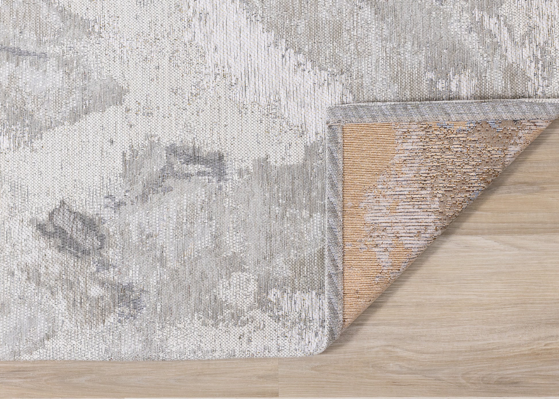 Modern Organic Cream Area Rug-6