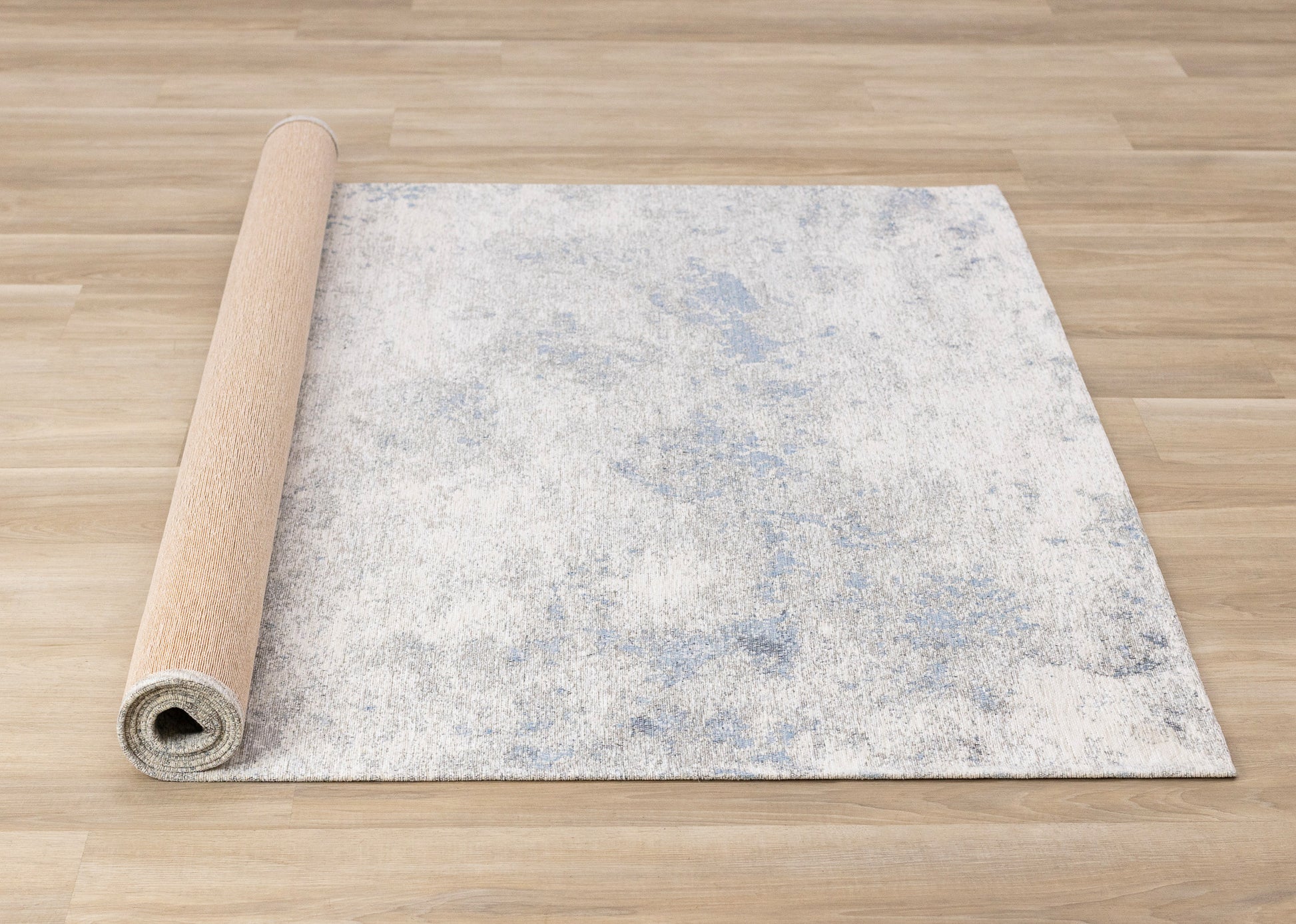 Contemporary Organic Cream Area Rug-7
