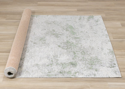 Modern Organic Cream Area Rug-7