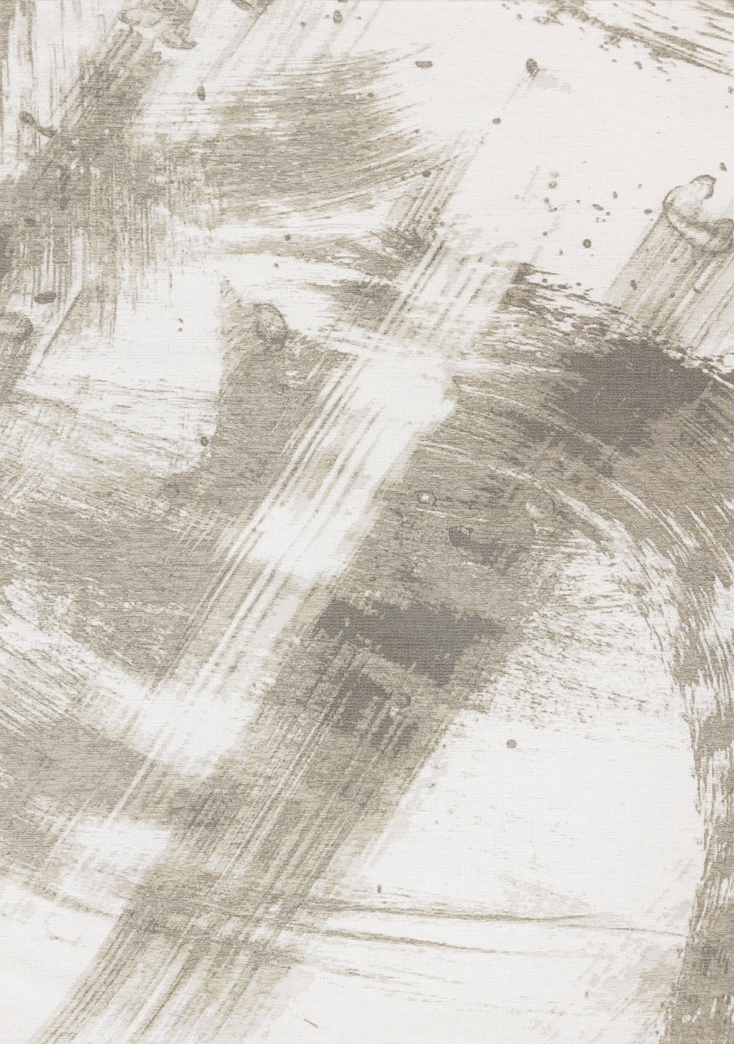 Contemporary Organic White Area Rug-1