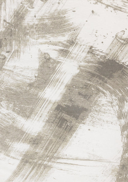Contemporary Organic White Area Rug-1