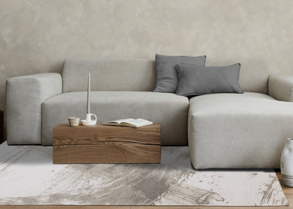 Contemporary Organic White Area Rug-3