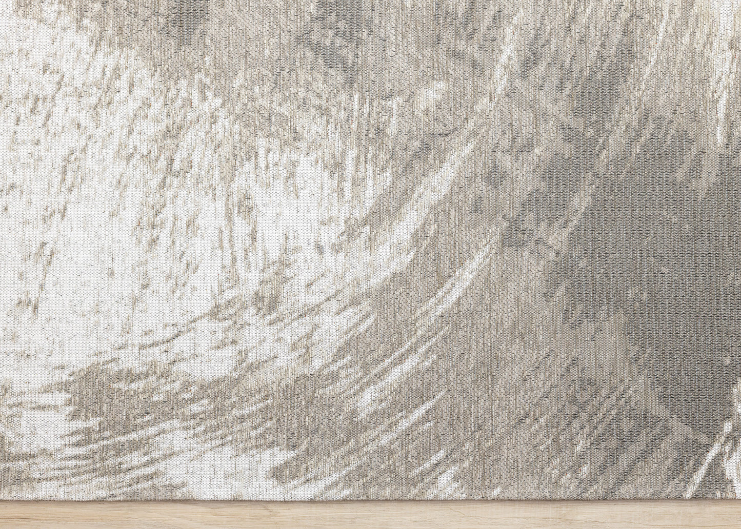 Contemporary Organic White Area Rug-8