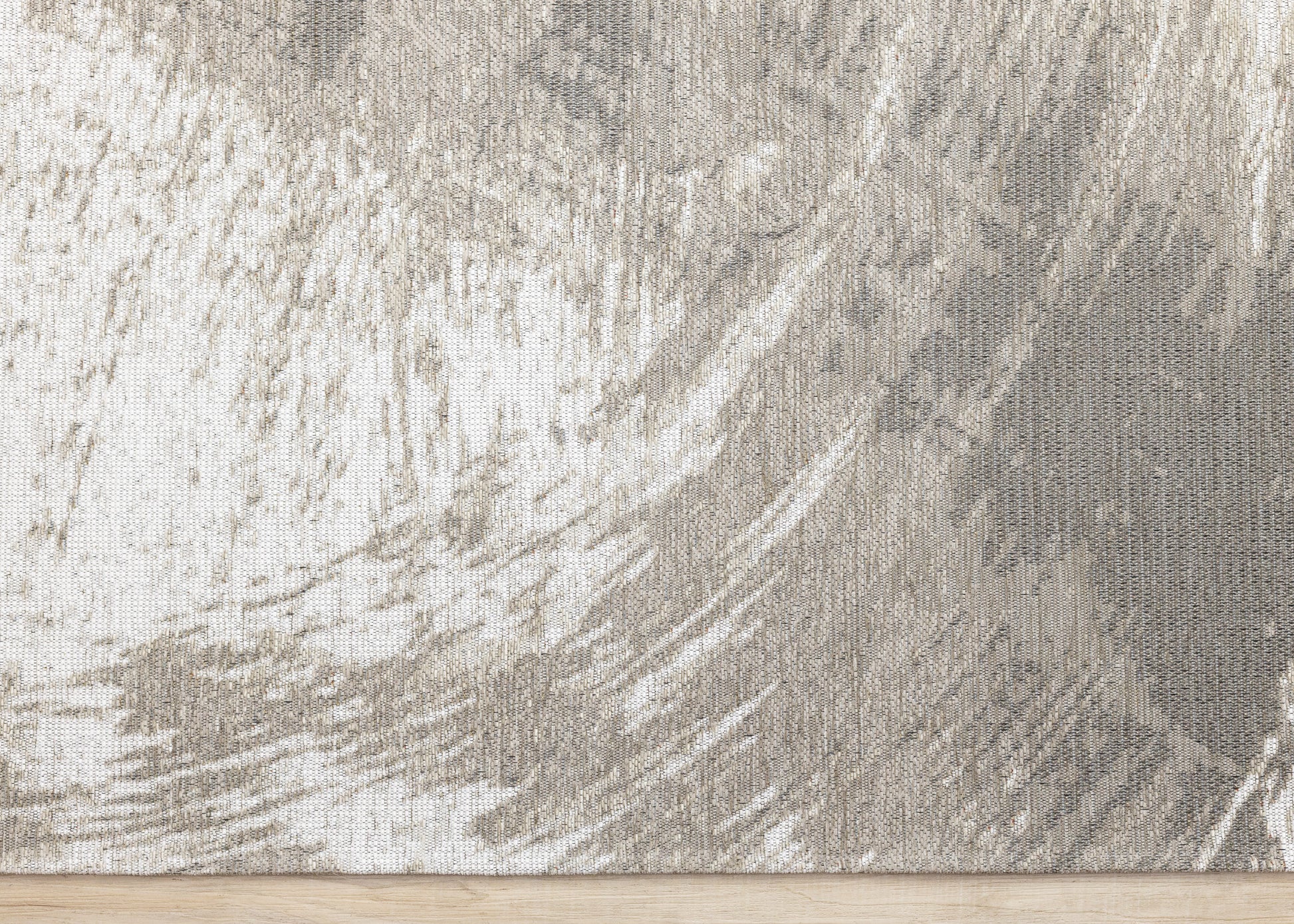 Contemporary Organic White Area Rug-8