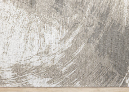 Contemporary Organic White Area Rug-8