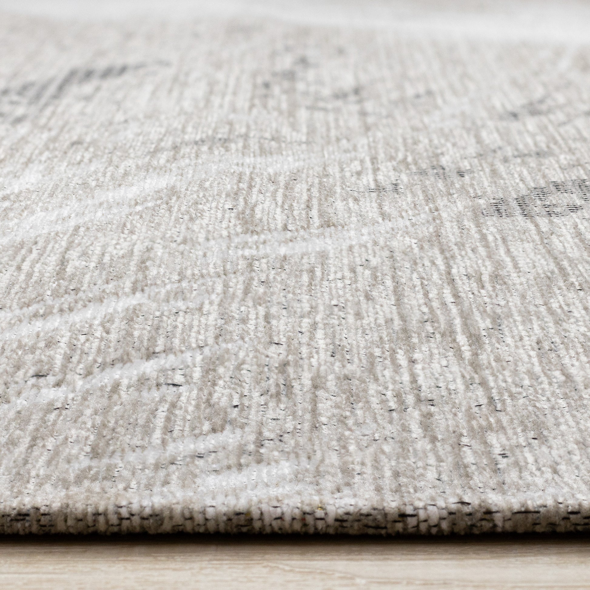 Contemporary Organic White Area Rug-9