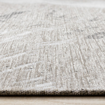 Contemporary Organic White Area Rug-9
