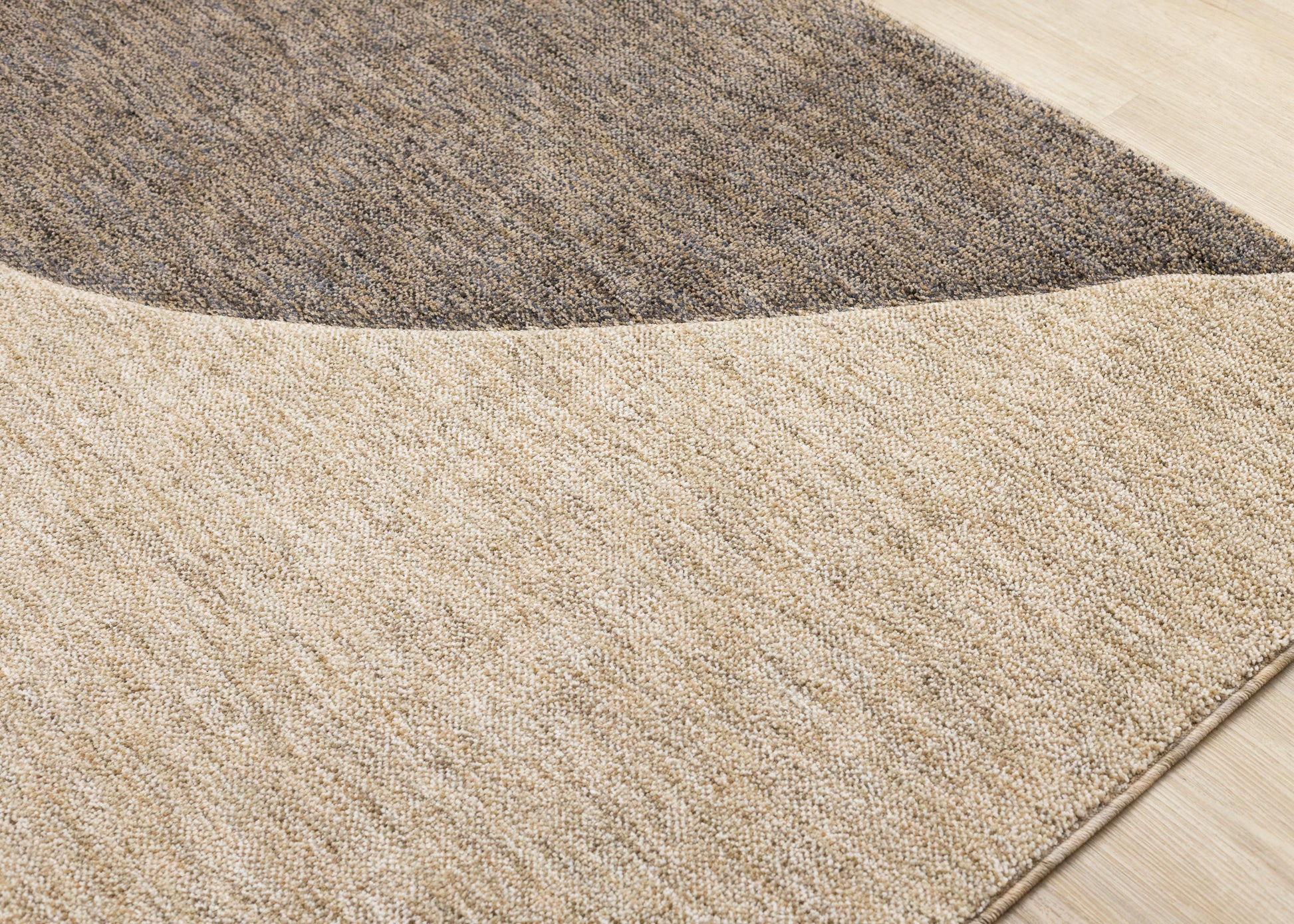 Contemporary Geometric Beige Area Rug-4