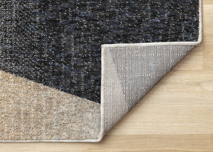 Contemporary Geometric Grey Area Rug