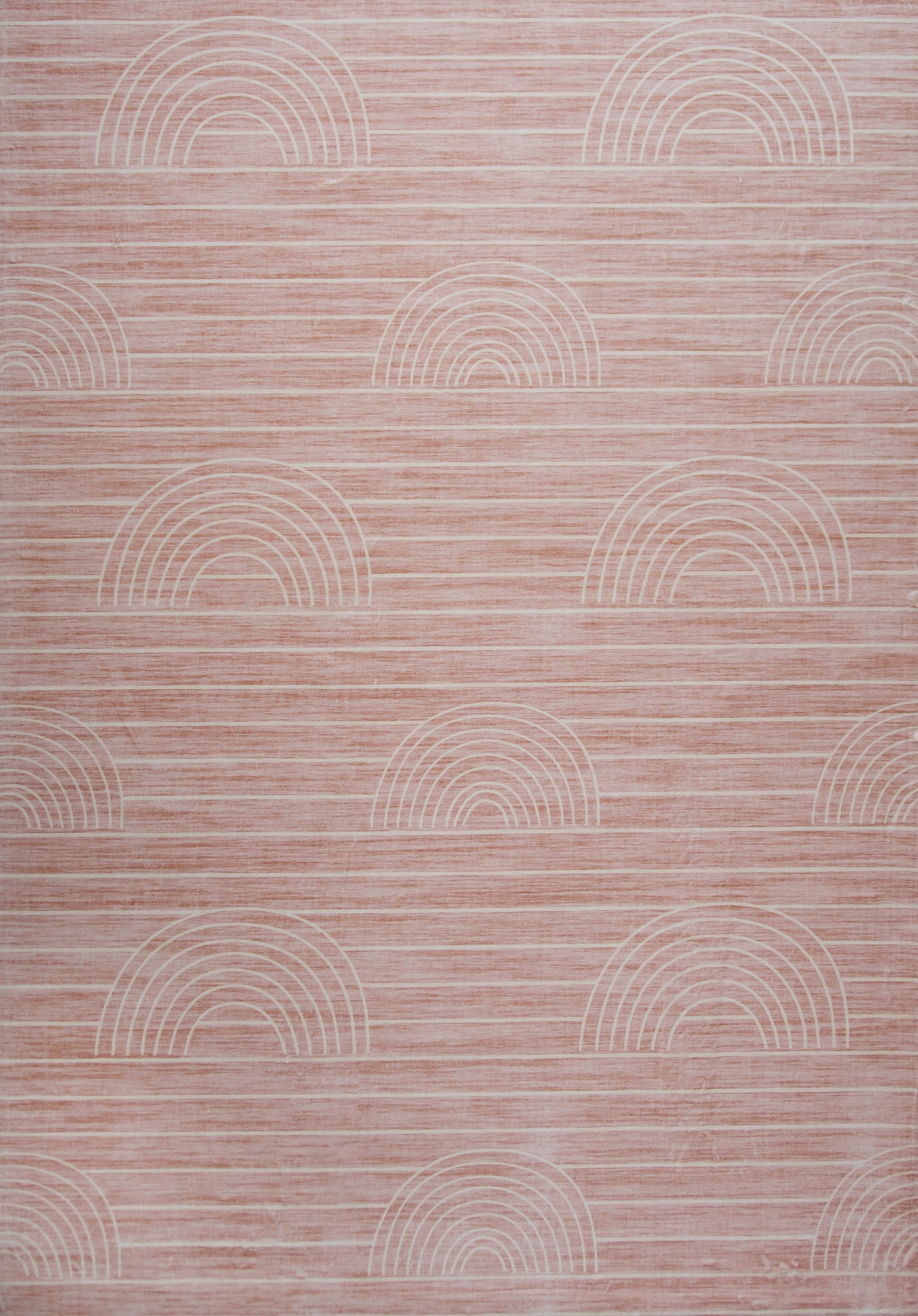 Luma Geometric Modern Pink and Cream Indoor Rug-3