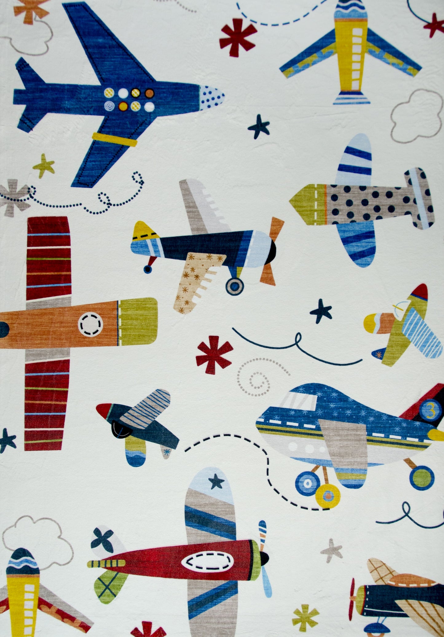 Tapete de juego Soft Steps Playtime Airplane color crema suave
