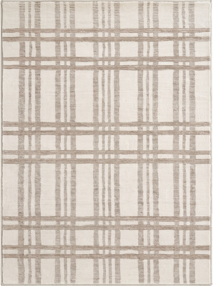 Alfombra de interior Marlow Rainbow Modern White
