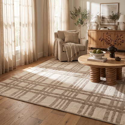 Alfombra de interior Marlow Rainbow Modern White