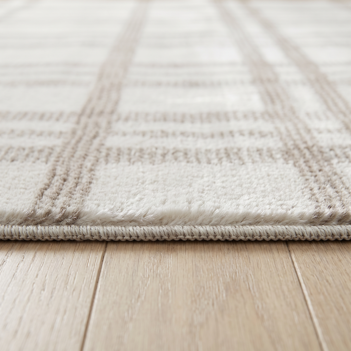 Alfombra de interior Marlow Rainbow Modern White