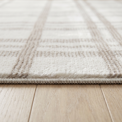 Alfombra de interior Marlow Rainbow Modern White
