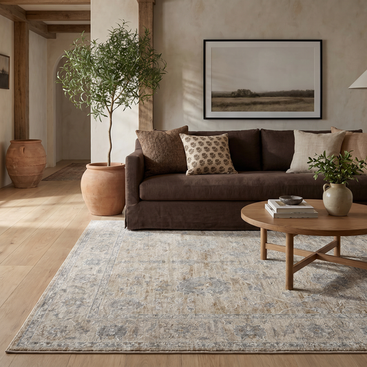 Tapis doré Boho du sud-ouest Elysian