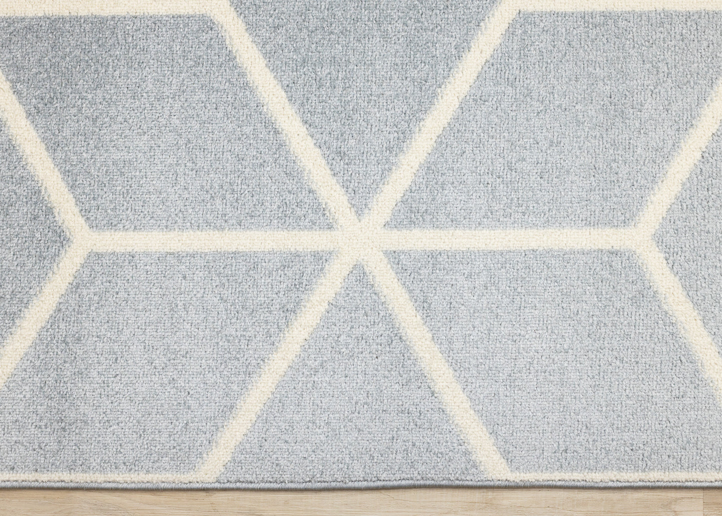Contemporary Geometric Blue Area Rug-8