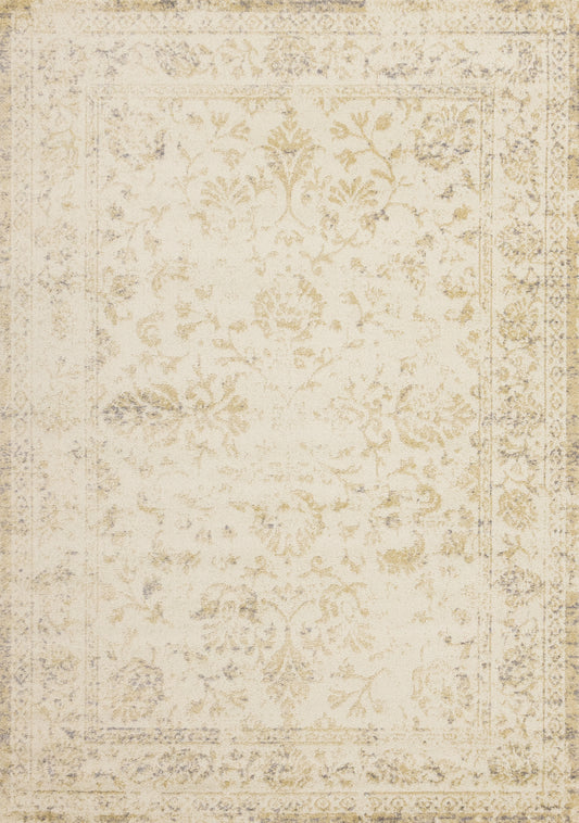 Classic Traditional Cream Area Rug