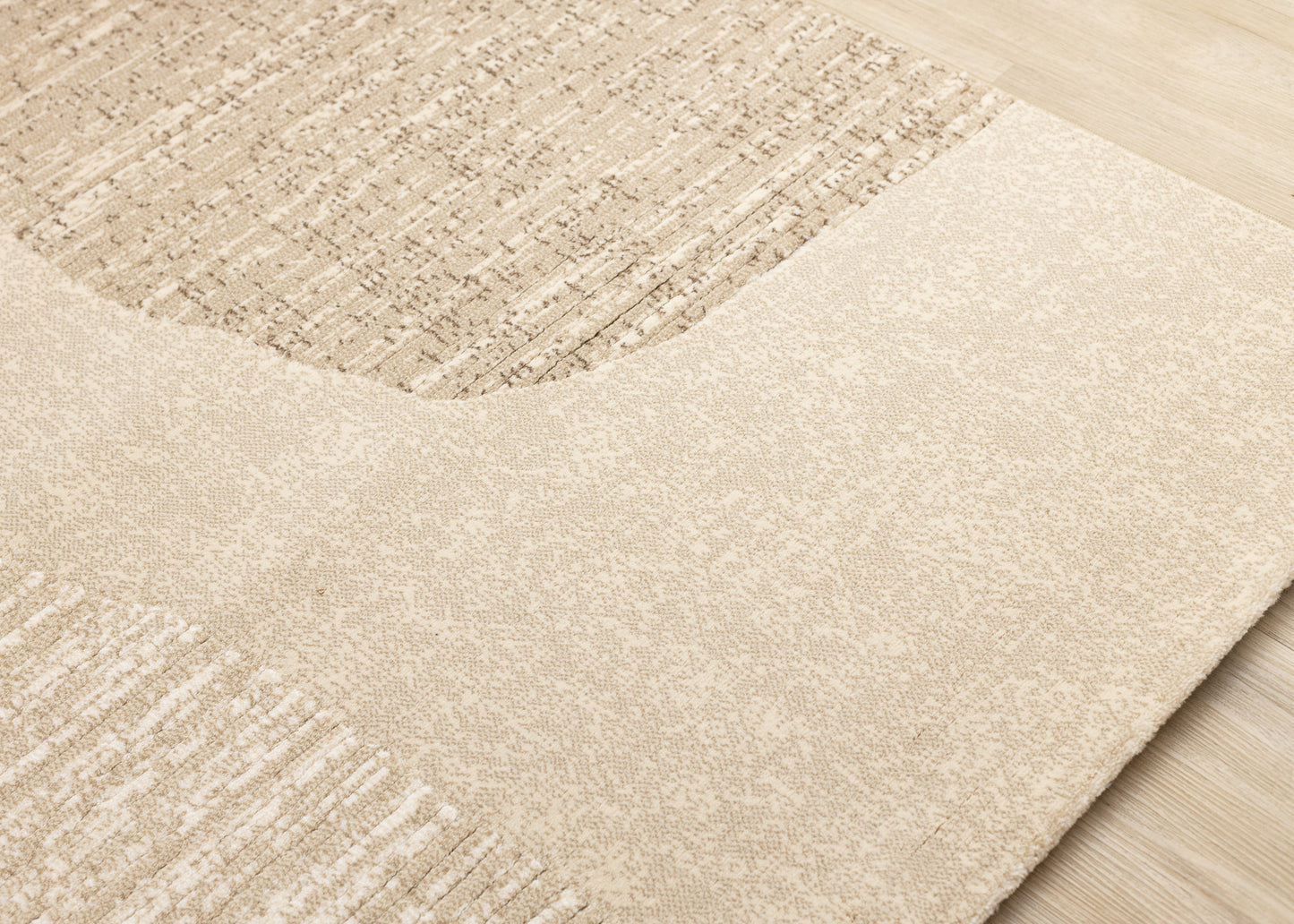 Art Distressed Beige Area Rug-4