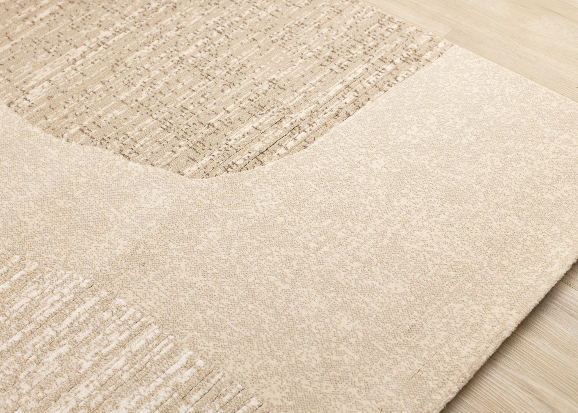 Art Distressed Beige Area Rug-4