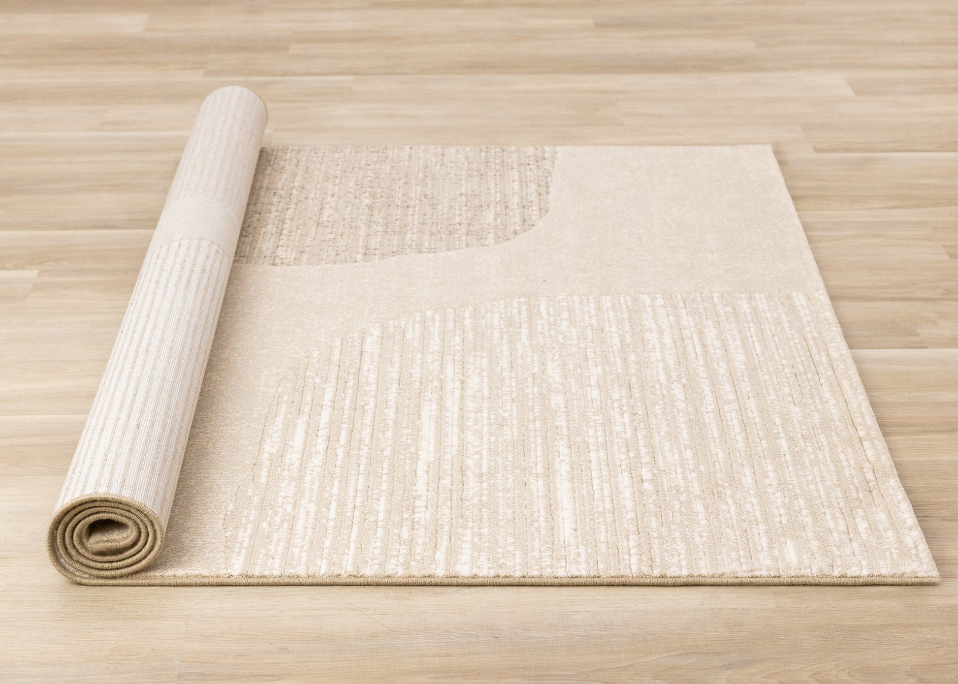 Art Distressed Beige Area Rug-7