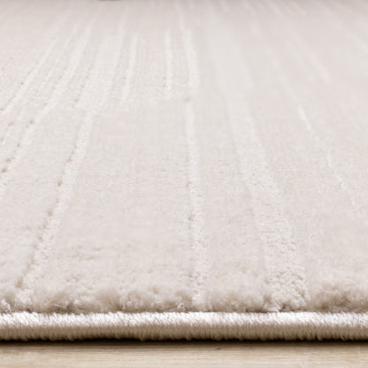 Modern Trellis Beige Area Rug-9