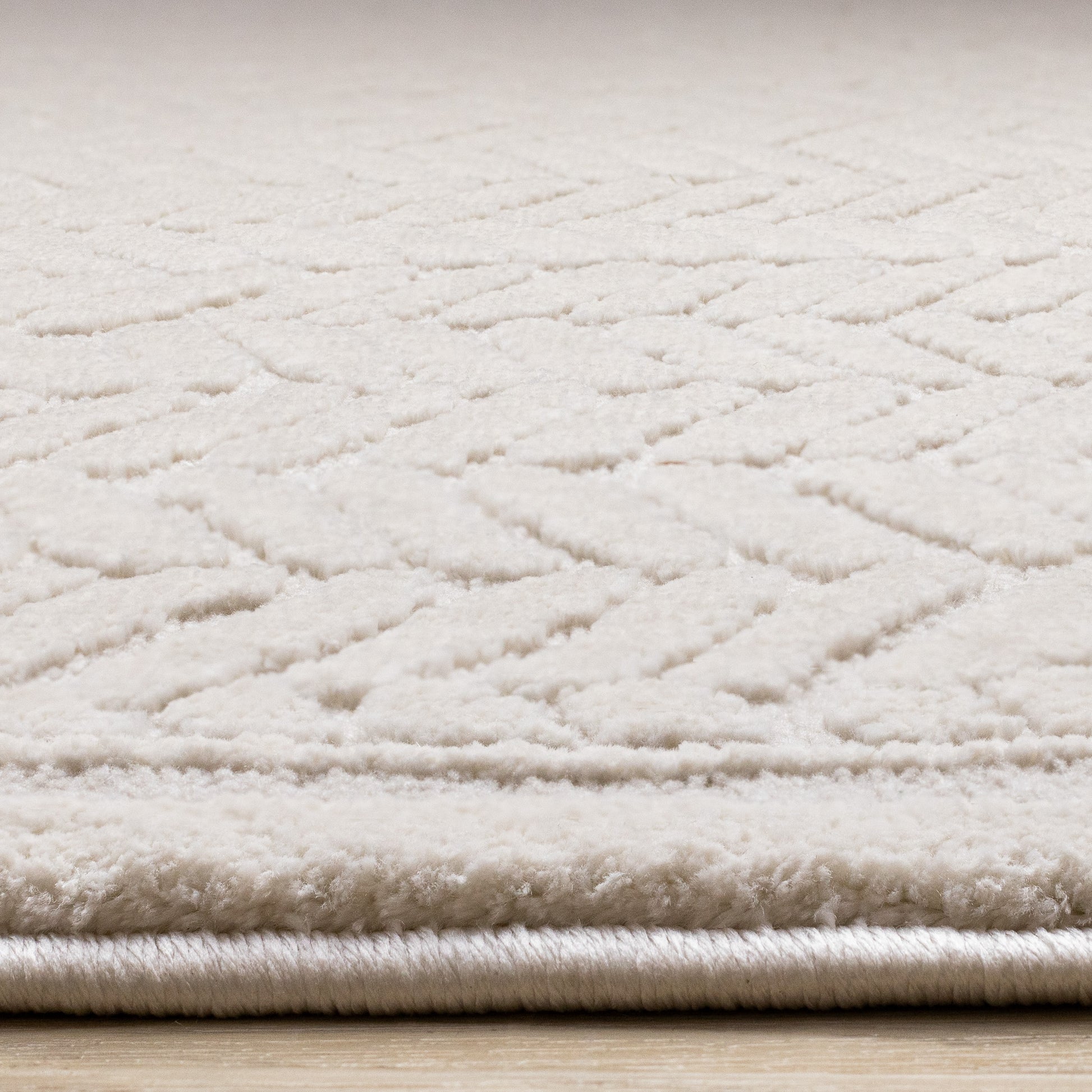 Modern Chevron Beige Area Rug-9