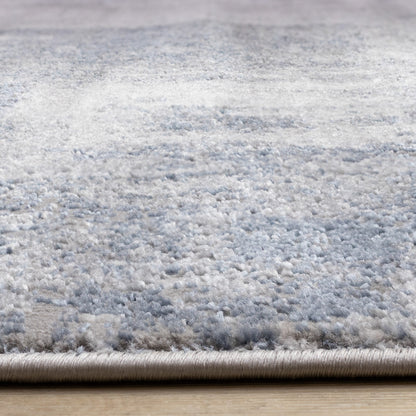 Contemporary Distressed Grey Area Rug