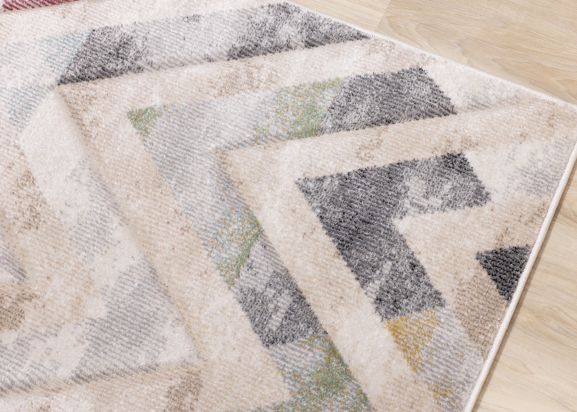 Modern Chevron Area Distressed Indoor-4