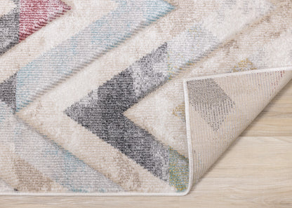 Modern Chevron Area Distressed Indoor-6