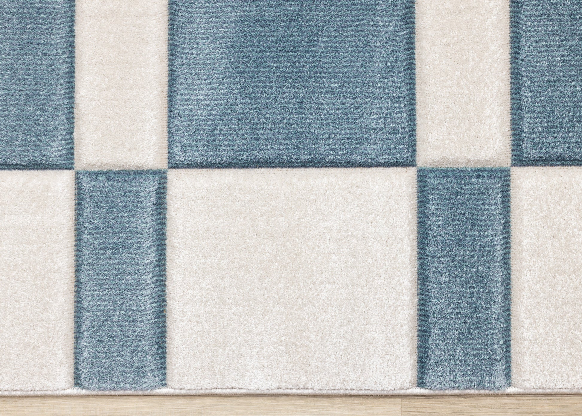 Art Geometric Blue Area Rug-8